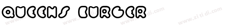 Queens Burger字体转换